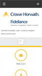 Mobile Screenshot of fideliance.fr